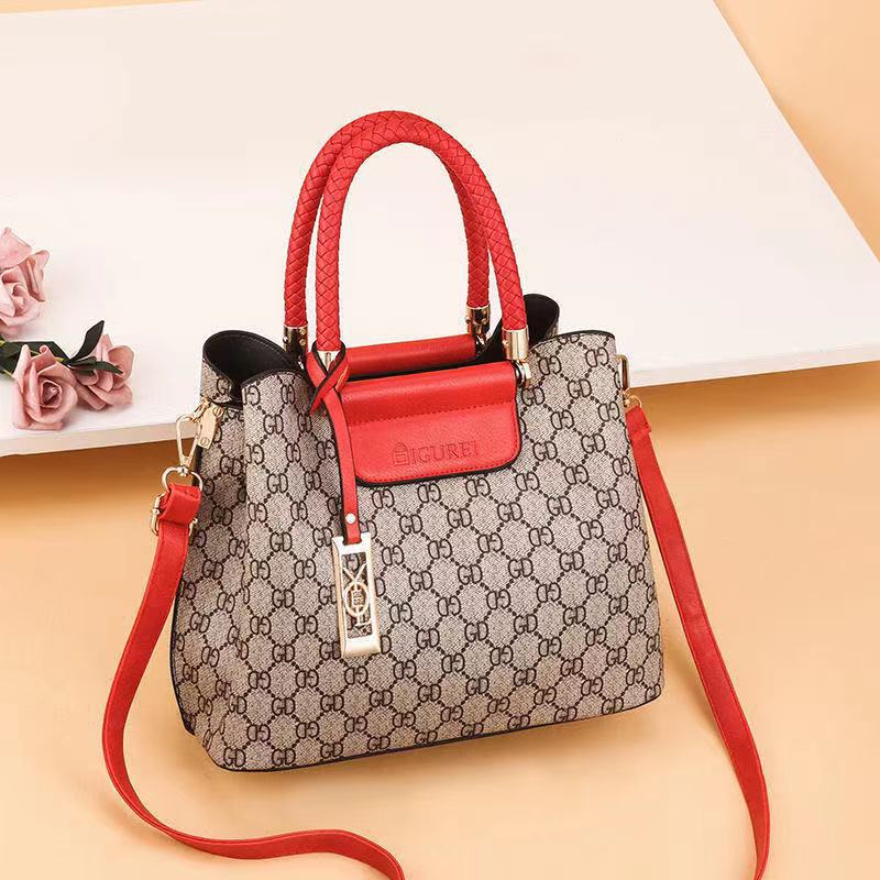 2025 New Versatile Fashion One-Shoulder Crossbody Bag Large Capacity Women's Multi-layer Handbag